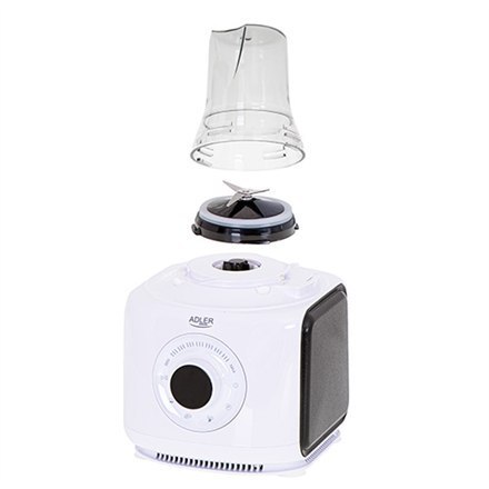 Adler | AD 4224 | LCD Food Processor 12in1 | Bowl capacity 3.5 L | 1000 W | Number of speeds 7 | Shaft material | White/Black |