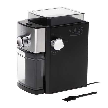 Adler | AD 4448 | Coffee Grinder | 300 W | Coffee beans capacity 250 g | Number of cups 12 per container pc(s) | Black Adler | AD 4448 | Coffee Grinder | 300 W | Coffee beans capacity 250 g | Number of cups 12 per container pc(s) | Black