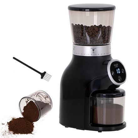 Adler | AD 4450 Burr | Coffee Grinder | 300 W | Coffee beans capacity 300 g | Number of cups 1-10 pc(s) | Black Adler | AD 4450 Burr | Coffee Grinder | 300 W | Coffee beans capacity 300 g | Number of cups 1-10 pc(s) | Black