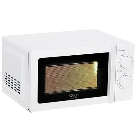 Adler | AD 6205 | Kuchenka mikrofalowa | Wolnostojąca | 700 W | Biały Adler | AD 6205 | Kuchenka mikrofalowa | Wolnostojąca | 700 W | Biały