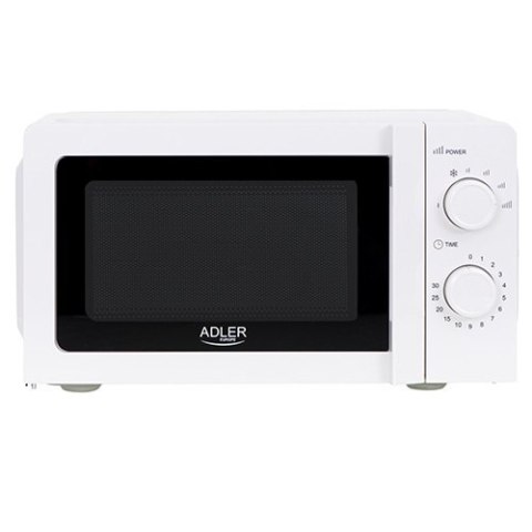 Adler | AD 6205 | Kuchenka mikrofalowa | Wolnostojąca | 700 W | Biały Adler | AD 6205 | Kuchenka mikrofalowa | Wolnostojąca | 700 W | Biały
