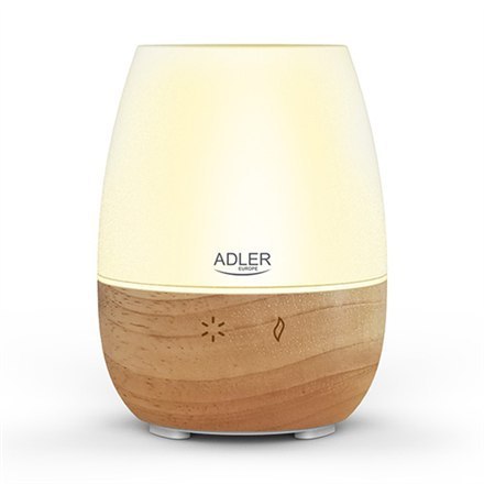 Adler | AD 7967 | Ultrasonic Aroma Diffuser | Ultrasonic | Suitable for rooms up to 25 m² | Brown/White Adler | AD 7967 | Ultrasonic Aroma Diffuser | Ultrasonic | Suitable for rooms up to 25 m² | Brown/White