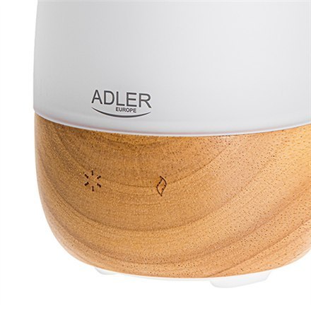 Adler | AD 7967 | Ultrasonic Aroma Diffuser | Ultrasonic | Suitable for rooms up to 25 m² | Brown/White Adler | AD 7967 | Ultrasonic Aroma Diffuser | Ultrasonic | Suitable for rooms up to 25 m² | Brown/White