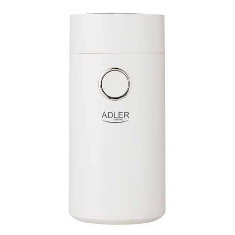 Adler | AD4446wg | Coffee grinder | 150 W | Coffee beans capacity 75 g | Lid safety switch | Number of cups pc(s) | White Adler | AD4446wg | Coffee grinder | 150 W | Coffee beans capacity 75 g | Lid safety switch | Number of cups pc(s) | White