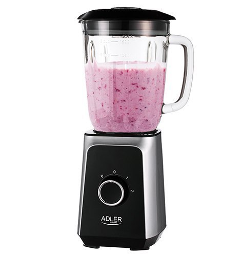 Adler | Blender | AD 4076 | Tabletop | 1000 W | Jar material Glass | Jar capacity 1.5 L | Ice crushing | Black Adler | Blender | AD 4076 | Tabletop | 1000 W | Jar material Glass | Jar capacity 1.5 L | Ice crushing | Black