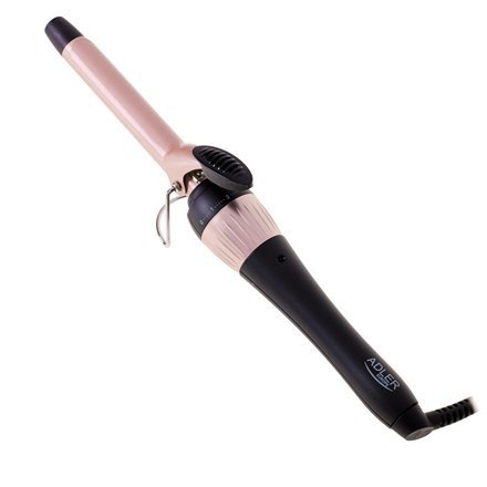 Adler | Curling Iron | AD 2116 | Ceramic heating system | Barrel diameter 19 mm | Display | Temperature (min) °C | Temperature Adler | Curling Iron | AD 2116 | Ceramic heating system | Barrel diameter 19 mm | Display | Temperature (min) °C | Temperature
