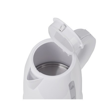 Adler | Czajnik | AD 1272 | Elektryczny | 1600 W | 1 L | Stal nierdzewna/Polipropylen | Podstawa obrotowa 360° | Biały Adler | Czajnik | AD 1272 | Elektryczny | 1600 W | 1 L | Stal nierdzewna/Polipropylen | Podstawa obrotowa 360° | Biały