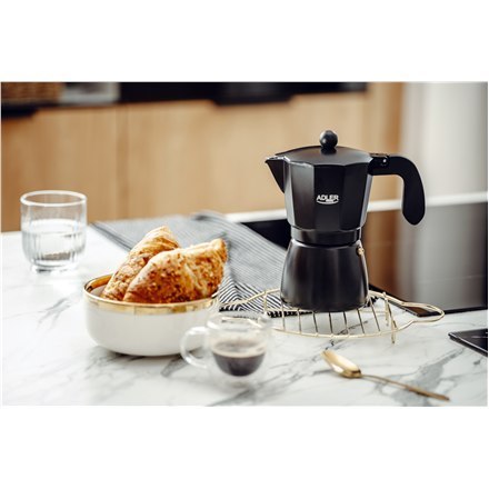 Adler | Ekspres do kawy espresso | AD 4421 | Czarny Adler | Ekspres do kawy espresso | AD 4421 | Czarny