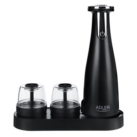 Adler | Electric Salt and pepper grinder | AD 4449b | Grinder | 7 W | Housing material ABS plastic | Lithium | Mills with cerami Adler | Electric Salt and pepper grinder | AD 4449b | Grinder | 7 W | Housing material ABS plastic | Lithium | Mills with cerami