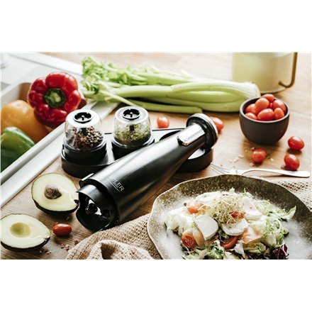 Adler | Electric Salt and pepper grinder | AD 4449b | Grinder | 7 W | Housing material ABS plastic | Lithium | Mills with cerami Adler | Electric Salt and pepper grinder | AD 4449b | Grinder | 7 W | Housing material ABS plastic | Lithium | Mills with cerami