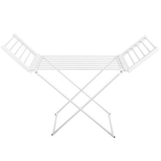Adler | Foldable electric clothes drying rack | AD 7821 | 220 W | Silver/White | IP22
