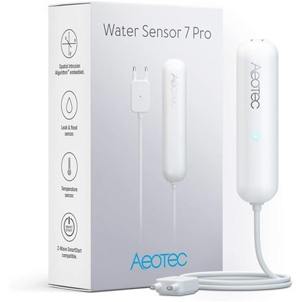 AEOTEC | Z-Wave Plus V2 | Water Sensor 7 Pro | Zigbee | White AEOTEC | Z-Wave Plus V2 | Water Sensor 7 Pro | Zigbee | White