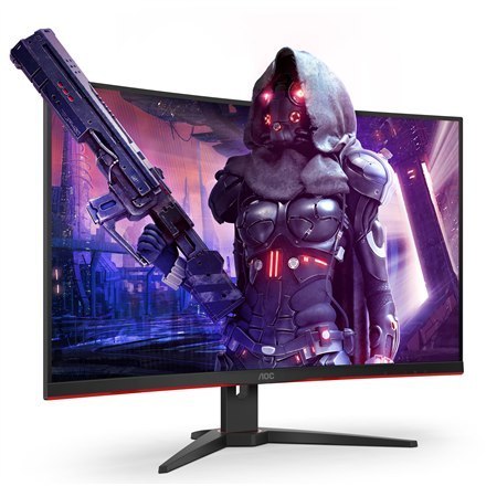 AOC | CQ32G2SE | 31.5 " | VA | QHD | 16:9 | 1 ms | 250 cd/m² | Black/Red | HDMI ports quantity 2 | 165 Hz AOC | CQ32G2SE | 31.5 " | VA | QHD | 16:9 | 1 ms | 250 cd/m² | Black/Red | HDMI ports quantity 2 | 165 Hz
