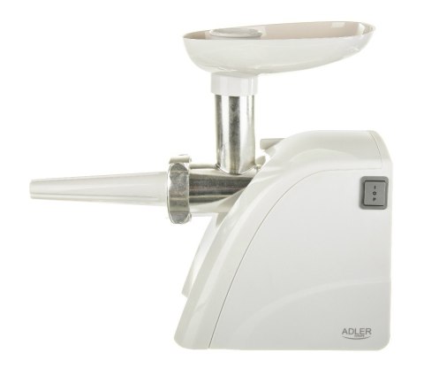 Adler AD 4803 Meat mincer, Power 800W, Bowl, Middle size sieve, Mince sieve, Poppy sieve, Plunger, Sausage filler Adler Adler AD 4803 Meat mincer, Power 800W, Bowl, Middle size sieve, Mince sieve, Poppy sieve, Plunger, Sausage filler Adler