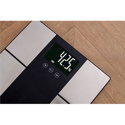 Adler Bathroom scale with analyzer AD 8165 Maximum weight (capacity) 225 kg, Accuracy 100 g, Body Mass Index (BMI) measuring, S Adler Bathroom scale with analyzer AD 8165 Maximum weight (capacity) 225 kg, Accuracy 100 g, Body Mass Index (BMI) measuring, S