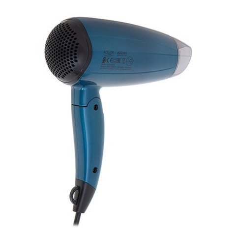Adler | Hair Dryer | AD 2263 | 1800 W | Number of temperature settings 2 | Blue Adler | Hair Dryer | AD 2263 | 1800 W | Number of temperature settings 2 | Blue