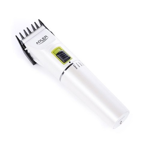 Adler | Hair clipper | AD 2827 | Cordless or corded | Number of length steps 4 | White Adler | Hair clipper | AD 2827 | Cordless or corded | Number of length steps 4 | White