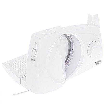 Adler | Krajalnica żywności | AD 4703 | Biały | 150 W Adler | Krajalnica żywności | AD 4703 | Biały | 150 W