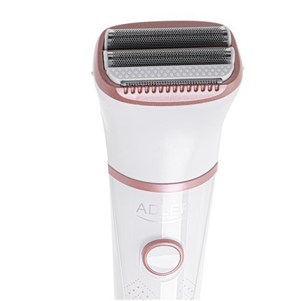 Adler | Lady Shaver | AD 2941 | Operating time (max) Does not apply min | Wet & Dry | AAA | White Adler | Lady Shaver | AD 2941 | Operating time (max) Does not apply min | Wet & Dry | AAA | White