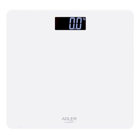 Adler | Waga łazienkowa | AD 8157w | Maksymalna waga (udźwig) 150 kg | Dokładność 100 g | Pomiar wskaźnika masy ciała (BMI) | Bi Adler | Waga łazienkowa | AD 8157w | Maksymalna waga (udźwig) 150 kg | Dokładność 100 g | Pomiar wskaźnika masy ciała (BMI) | Bi