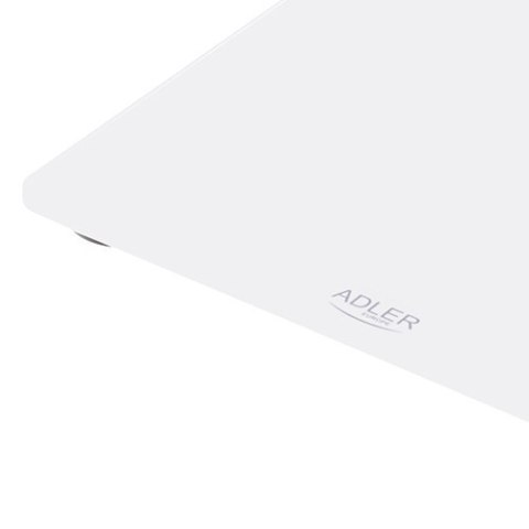 Adler | Waga łazienkowa | AD 8157w | Maksymalna waga (udźwig) 150 kg | Dokładność 100 g | Pomiar wskaźnika masy ciała (BMI) | Bi Adler | Waga łazienkowa | AD 8157w | Maksymalna waga (udźwig) 150 kg | Dokładność 100 g | Pomiar wskaźnika masy ciała (BMI) | Bi