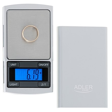 Adler | Waga precyzyjna | AD 3168 | Maksymalna waga (udźwig) kg | Srebrna Adler | Waga precyzyjna | AD 3168 | Maksymalna waga (udźwig) kg | Srebrna
