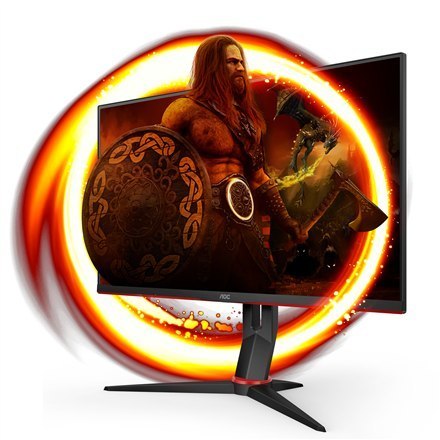 AOC | Monitor | Q27G2S/EU | 27 " | IPS | QHD | 16:9 | 165 Hz | 1 ms | 2560 x 1440 | 350 cd/m² | Headphone out (3.5mm) | HDMI por AOC | Monitor | Q27G2S/EU | 27 " | IPS | QHD | 16:9 | 165 Hz | 1 ms | 2560 x 1440 | 350 cd/m² | Headphone out (3.5mm) | HDMI por