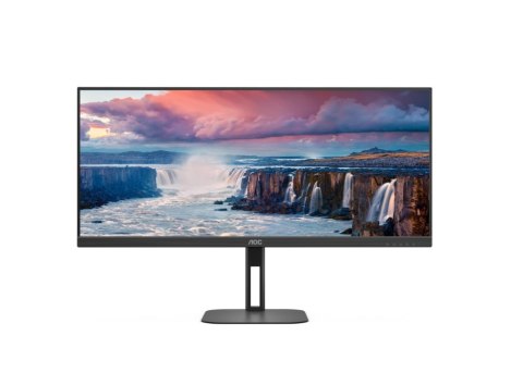 AOC | Monitor | U34V5C/BK | 34 " | VA | 21:9 | 100 Hz | 4 ms | 3440 x 1440 pixels | HDMI ports quantity 1 | Black AOC | Monitor | U34V5C/BK | 34 " | VA | 21:9 | 100 Hz | 4 ms | 3440 x 1440 pixels | HDMI ports quantity 1 | Black