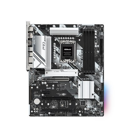 ASRock | B760 PRO RS | Processor family Intel | Processor socket LGA1700 | DDR5 DIMM | Memory slots 4 | Supported hard disk dri ASRock | B760 PRO RS | Processor family Intel | Processor socket LGA1700 | DDR5 DIMM | Memory slots 4 | Supported hard disk dri