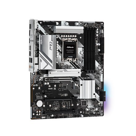 ASRock | B760 PRO RS | Processor family Intel | Processor socket LGA1700 | DDR5 DIMM | Memory slots 4 | Supported hard disk dri ASRock | B760 PRO RS | Processor family Intel | Processor socket LGA1700 | DDR5 DIMM | Memory slots 4 | Supported hard disk dri