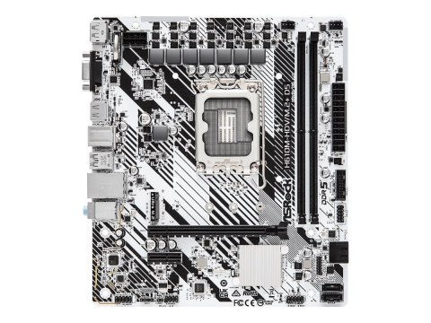 ASRock | H610M-HDV/M.2+ D5 | Processor family Intel | Processor socket LGA1700 | DDR5 DIMM | Supported hard disk drive interface ASRock | H610M-HDV/M.2+ D5 | Processor family Intel | Processor socket LGA1700 | DDR5 DIMM | Supported hard disk drive interface