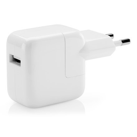 Apple | 4 pin USB Type A | Europlug (power CEE 7/16) | White | 12 Watt Apple | 4 pin USB Type A | Europlug (power CEE 7/16) | White | 12 Watt