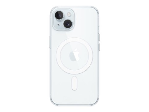 Apple | Clear Case with MagSafe | Case with MagSafe | Apple | iPhone 15 | Polycarbonate | Clear Apple | Clear Case with MagSafe | Case with MagSafe | Apple | iPhone 15 | Polycarbonate | Clear