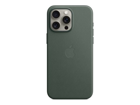 Apple | FineWoven | Case with MagSafe | Apple | iPhone 15 Pro Max | Silicone | Evergreen Apple | FineWoven | Case with MagSafe | Apple | iPhone 15 Pro Max | Silicone | Evergreen