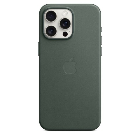 Apple | FineWoven | Case with MagSafe | Apple | iPhone 15 Pro Max | Silicone | Evergreen Apple | FineWoven | Case with MagSafe | Apple | iPhone 15 Pro Max | Silicone | Evergreen