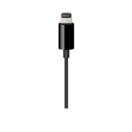 Apple | Lightning to 3.5mm Audio Cable | Black Apple | Lightning to 3.5mm Audio Cable | Black
