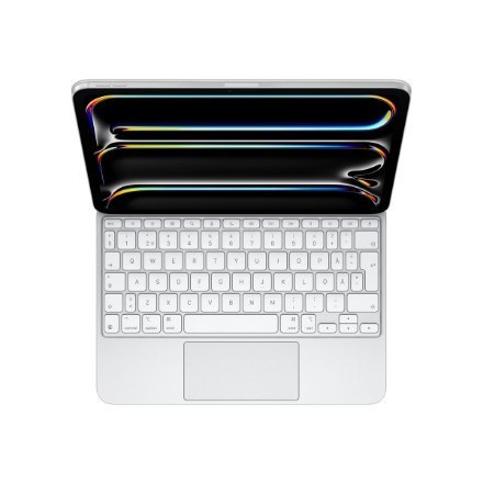Apple Magic Keyboard for iPad Pro 11‑inch (M4) - SWE White | Apple Apple Magic Keyboard for iPad Pro 11‑inch (M4) - SWE White | Apple