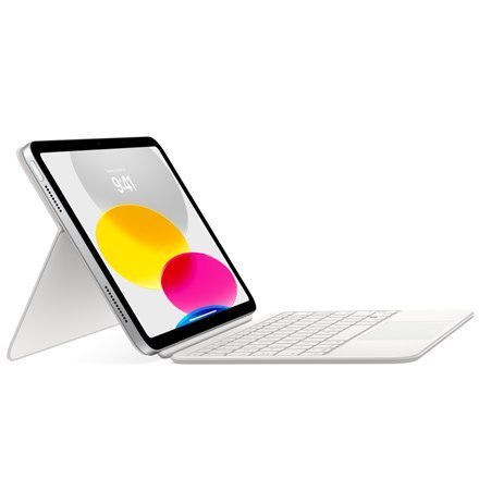 Apple | White | Magic Keyboard Folio for iPad (10th generation) | Compact Keyboard | Wireless | RU Apple | White | Magic Keyboard Folio for iPad (10th generation) | Compact Keyboard | Wireless | RU