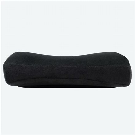 Arozzi Velvet polyester | Lumbar Support Pillow | Black