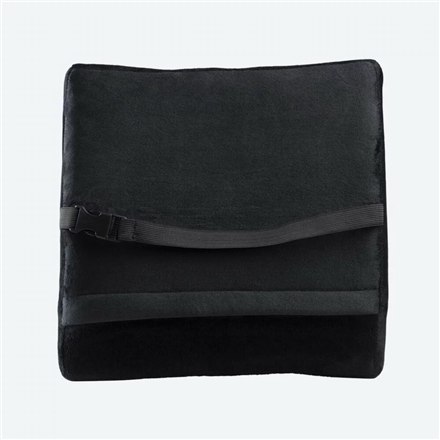 Arozzi Velvet polyester | Lumbar Support Pillow | Black