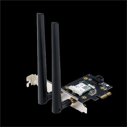 ASUS PCE-AX3000 (802.11ax) AX3000 Dual-Band PCIe Wi-Fi 6 Asus ASUS PCE-AX3000 (802.11ax) AX3000 Dual-Band PCIe Wi-Fi 6 Asus