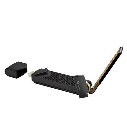 Asus | Dwuzakresowa sieć bezprzewodowa | USB-AX56 AX1800 (bez podstawki) | 802.11ax | 1201+574 Mbit/s | Mbit/s | Porty Ethernet Asus | Dwuzakresowa sieć bezprzewodowa | USB-AX56 AX1800 (bez podstawki) | 802.11ax | 1201+574 Mbit/s | Mbit/s | Porty Ethernet