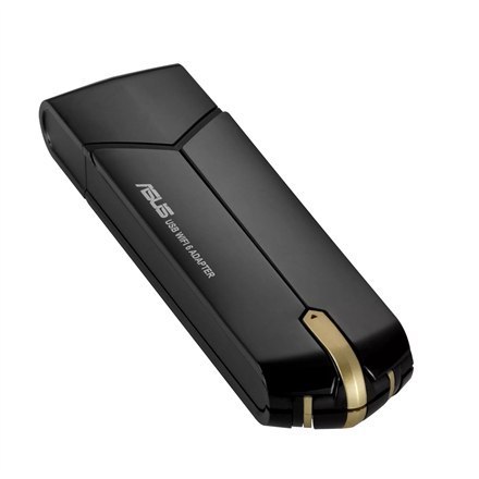 Asus | Dwuzakresowa sieć bezprzewodowa | USB-AX56 AX1800 (bez podstawki) | 802.11ax | 1201+574 Mbit/s | Mbit/s | Porty Ethernet Asus | Dwuzakresowa sieć bezprzewodowa | USB-AX56 AX1800 (bez podstawki) | 802.11ax | 1201+574 Mbit/s | Mbit/s | Porty Ethernet