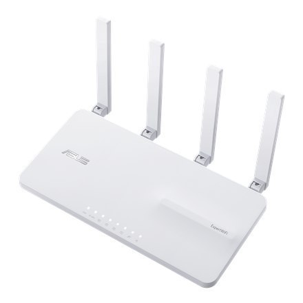 Asus | Dwuzakresowy router WiFi 6 AX3000 (PROMO) | EBR63 | 802.11ax | 2402 Mbit/s | 10/100/1000 Mbit/s | Porty Ethernet LAN (RJ- Asus | Dwuzakresowy router WiFi 6 AX3000 (PROMO) | EBR63 | 802.11ax | 2402 Mbit/s | 10/100/1000 Mbit/s | Porty Ethernet LAN (RJ-
