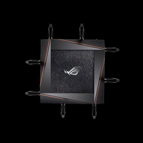 Asus | Gaming Router ROG | GT-AX11000 | 802.11ax | 1148+4804+4804 Mbit/s | 10/100/1000 Mbit/s | Ethernet LAN (RJ-45) ports 4 | M Asus | Gaming Router ROG | GT-AX11000 | 802.11ax | 1148+4804+4804 Mbit/s | 10/100/1000 Mbit/s | Ethernet LAN (RJ-45) ports 4 | M