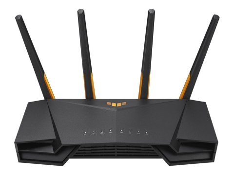 Asus | Kompaktowy Router Gamingowy z Dual Band WiFi 6 | TUF-AX3000 | 802.11ax | 2402+574 Mbit/s | Porty Ethernet LAN (RJ-45) 10/ Asus | Kompaktowy Router Gamingowy z Dual Band WiFi 6 | TUF-AX3000 | 802.11ax | 2402+574 Mbit/s | Porty Ethernet LAN (RJ-45) 10/