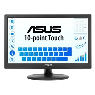 Asus | Monitor | VT168HR | 15.6 " | TN | WXGA | 16:9 | 60 Hz | 5 ms | Touchscreen | 1366 x 768 | 220 cd/m² | HDMI ports quantity