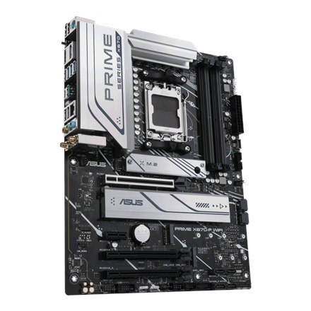 Asus | PRIME X670-P WIFI | Processor family AMD | Processor socket AM5 | DDR5 DIMM | Memory slots 4 | Supported hard disk drive Asus | PRIME X670-P WIFI | Processor family AMD | Processor socket AM5 | DDR5 DIMM | Memory slots 4 | Supported hard disk drive