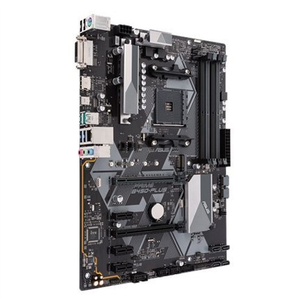 Asus | PRIME B450-PLUS | Processor family AMD | Processor socket AM4 | Memory slots 4 | Number of SATA connectors 6 x SATA 6Gb/s