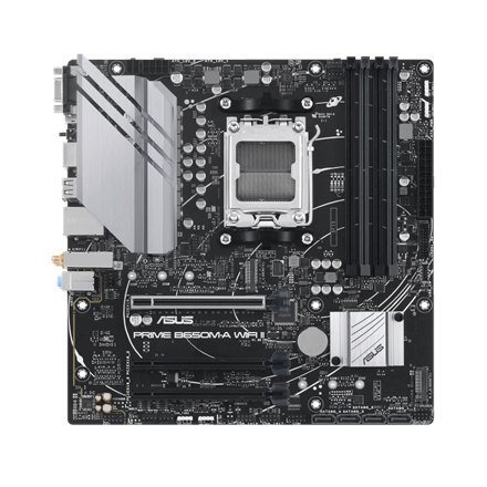 Asus | PRIME B650M-A WIFI II | Rodzina procesorów AMD | Gniazdo procesora AM5 | DDR5 DIMM | Gniazda pamięci 4 | Obsługiwane inte Asus | PRIME B650M-A WIFI II | Rodzina procesorów AMD | Gniazdo procesora AM5 | DDR5 DIMM | Gniazda pamięci 4 | Obsługiwane inte